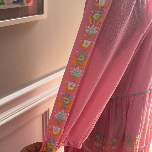 SIMPLY SOUTHERN NWT - PINK MAXI DRESS - SIZE LARGE - Picture 4 of 7